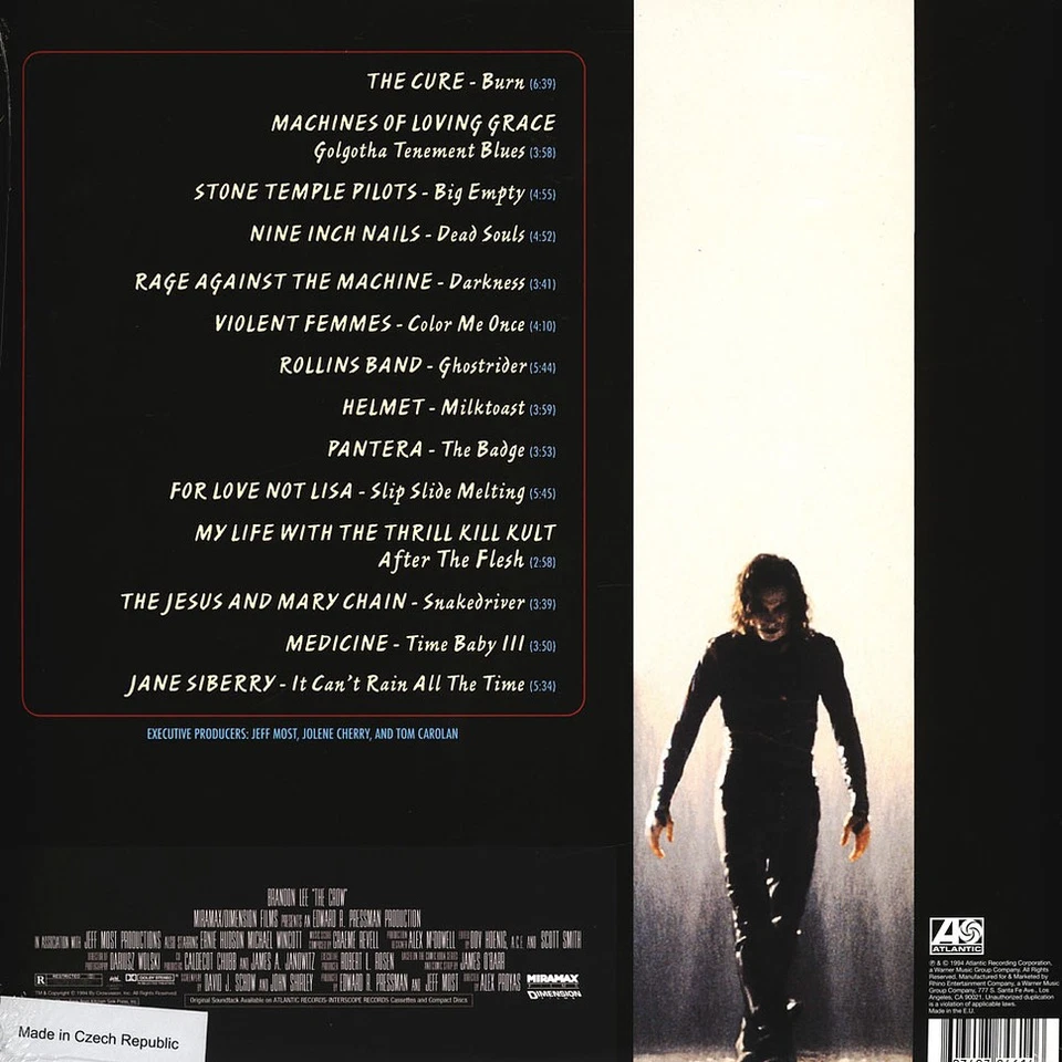 V.A. - OST The Crow (Vinyl 2LP - 2020 - EU - Original) - Bild 2 von 3