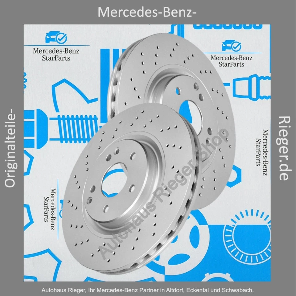 Mercedes-Benz  StarParts Bremsscheiben Satz VA C-Kl.W203, CLK W209, SLK R171 - Bild 1 von 1
