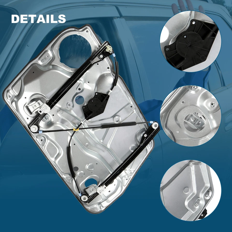 Regulador de ventana con motor delantero derecho Volkswagen Passat 1998 2001 2005 Foto 4 de 4