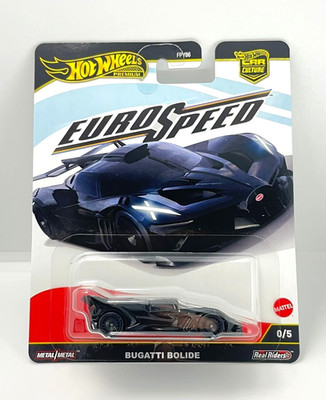 Hot Wheels 2025 EuroSpeed BUGATTI BOLIDE Super Chase 0/5 with FREE