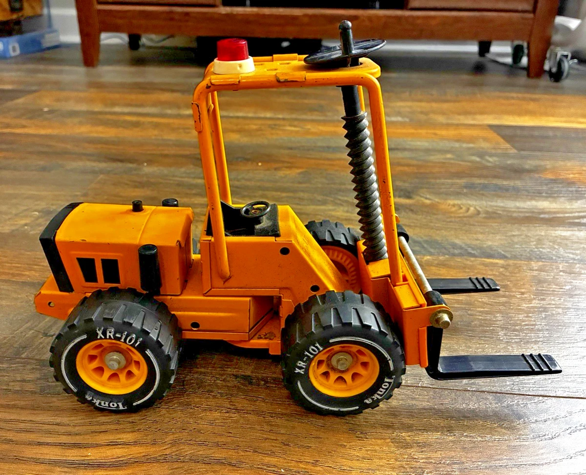 Tonka フォークリフト ミニカー Tonka Forklift Indiana Vintage Manufacture Diecast Construction