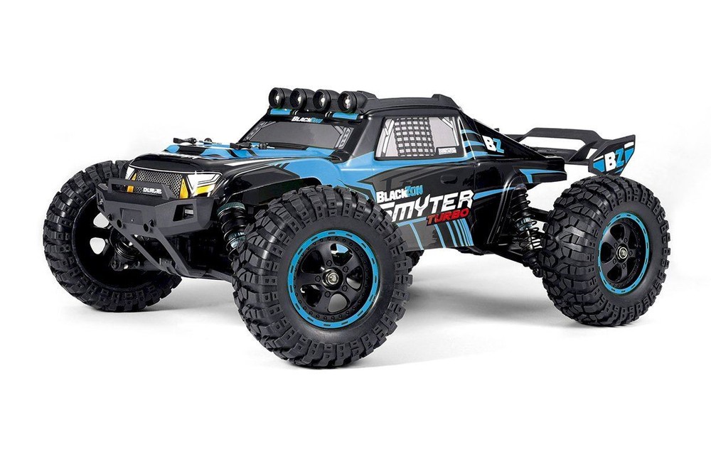 BlackZon Smyter DT Turbo 1/12 4WD RTR 3S Brushless Desert Truck in Blue
