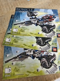LEGO Bionicle 8942 Jetrax Complete With Instructions Vehicle Set Battle Kanohi
