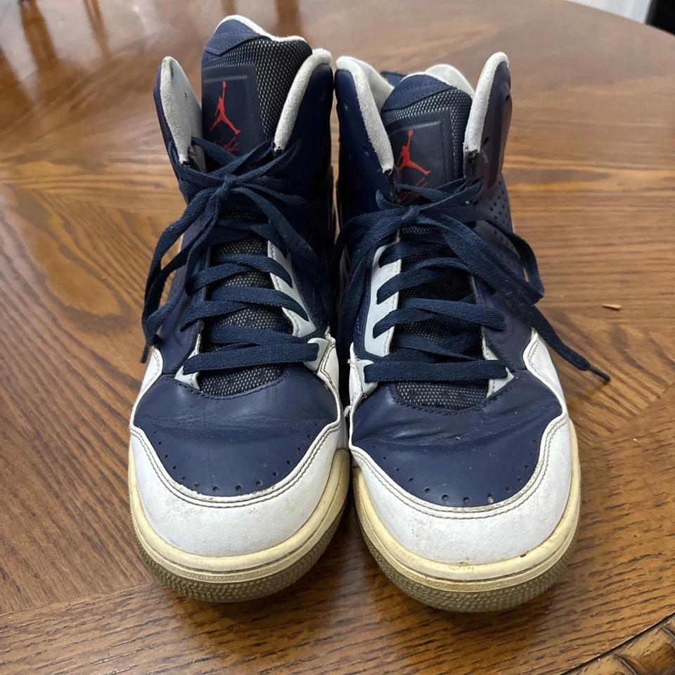 Nike Air Jordan Flight Sc 3 Talla 10 Antracita Azul Marino/Blanco Para hombres 629877-407 Foto 2 de 4