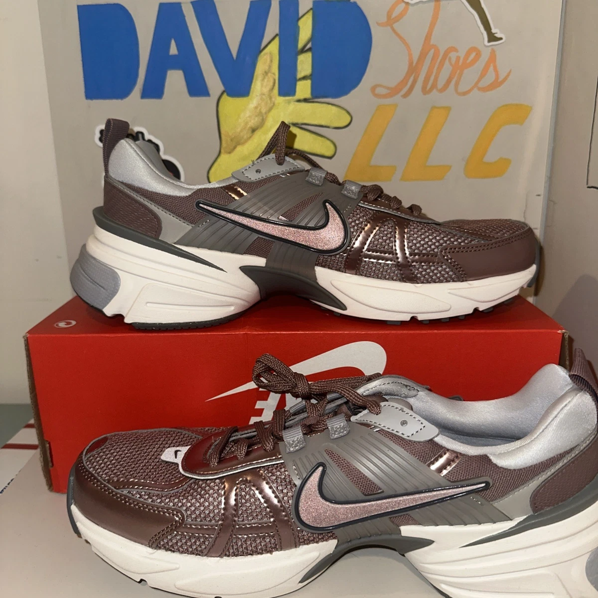 Nike V2K Run Smokey Mauve W for sale | eBay