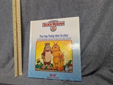 vintage 1985 Worlds Of Wonder Teddy Ruxpin The Day Teddy Met Grubby story book