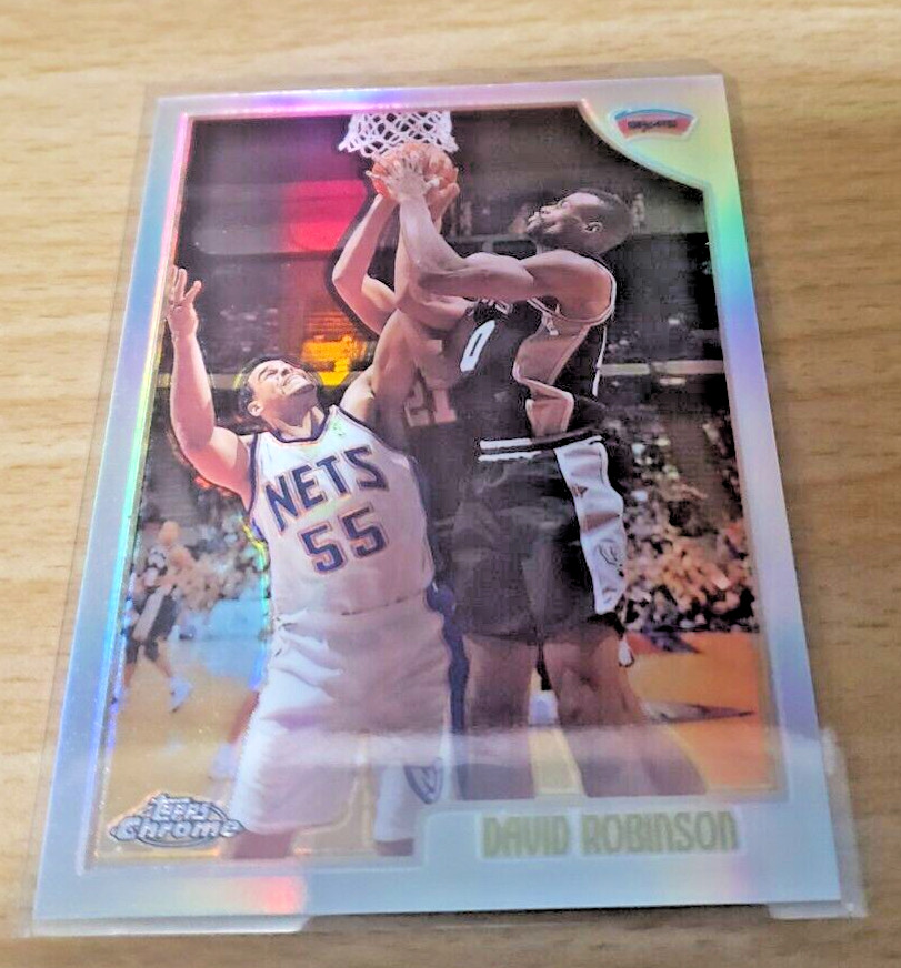 David Robinson 1998-99 Topps Chrome Refractor # 170