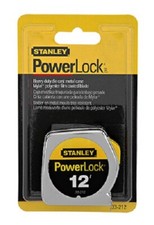 Stanley 33-212 1/2" x 12' foot Powerlock Tape Rule Measure