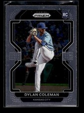 2022 Panini Prizm #55 Dylan Coleman RC Kansas City Royals