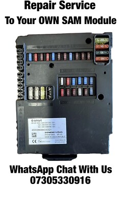 Smart ForTwo SAM Module / Fusebox Body Control Module Repair Service ...