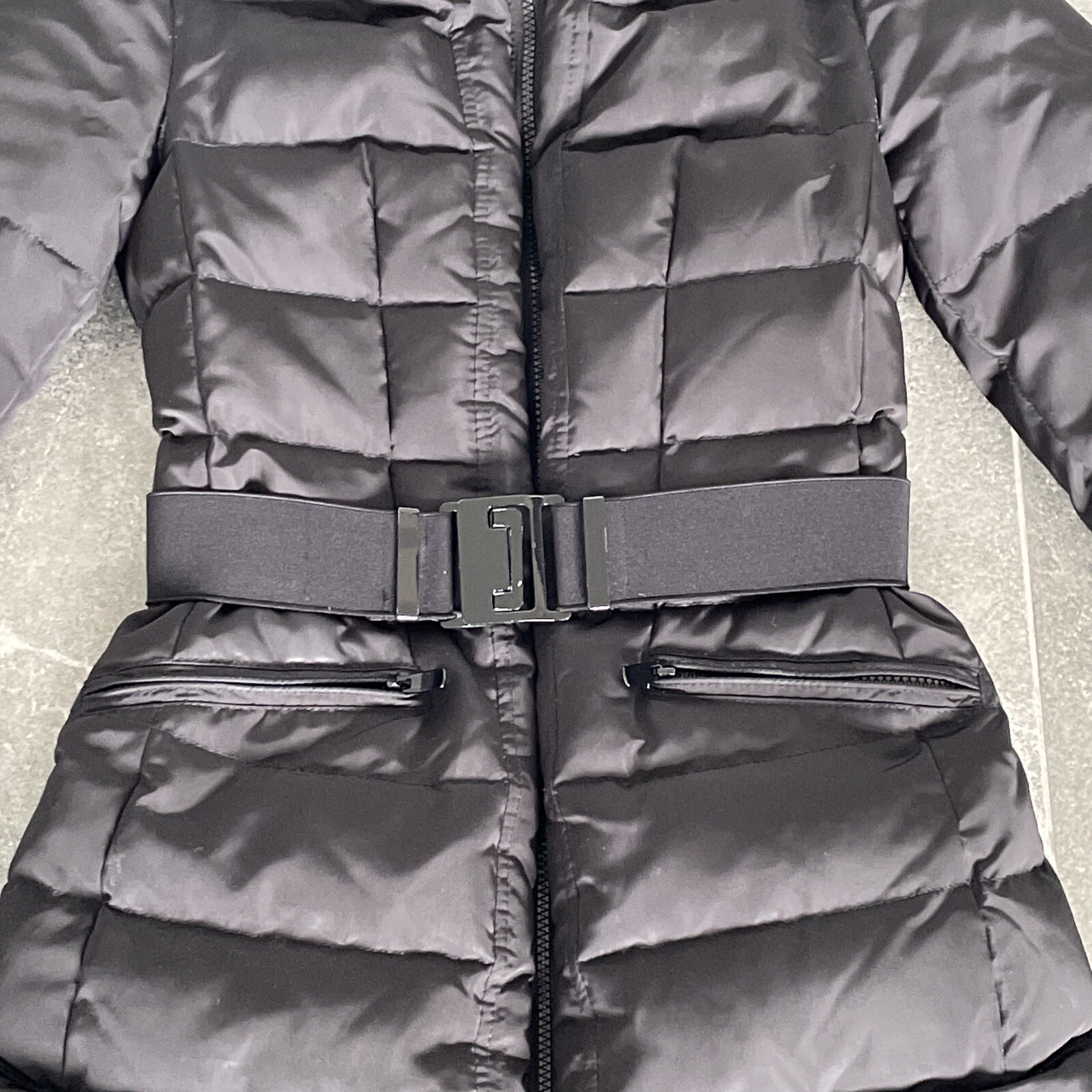 Ladies Zara Coat Size xs (46) Filled With Down & Feathers eBay