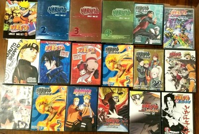 Naruto Dvd Collection Shippuden Uncut Box Set Movie Seasons Episodes You Choose Ebay