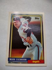 1992 Topps - #435 Mark Eichhorn