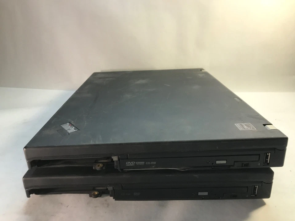 LOT OF 2 Lenovo ThinkPad T61 14" Intel Core 2 Duo T7300  2GB RAM -BOOT BIOS- MZ - Image 4 of 4
