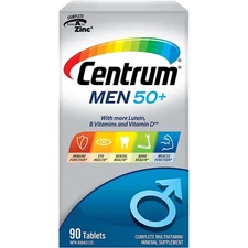 Centrum Men 50+ Multivitamin and Multimineral Supplement Tablets 90 pcs NEW