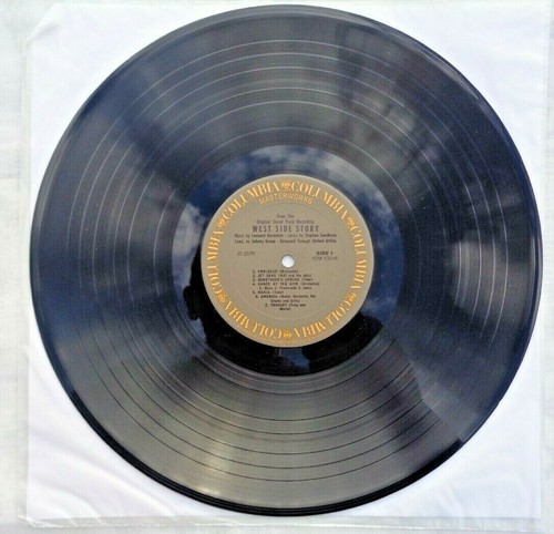 West Side Story Original Sound Track 1970 JS-2070 Terre Haute Reissued Press VG+ - Picture 9 of 12