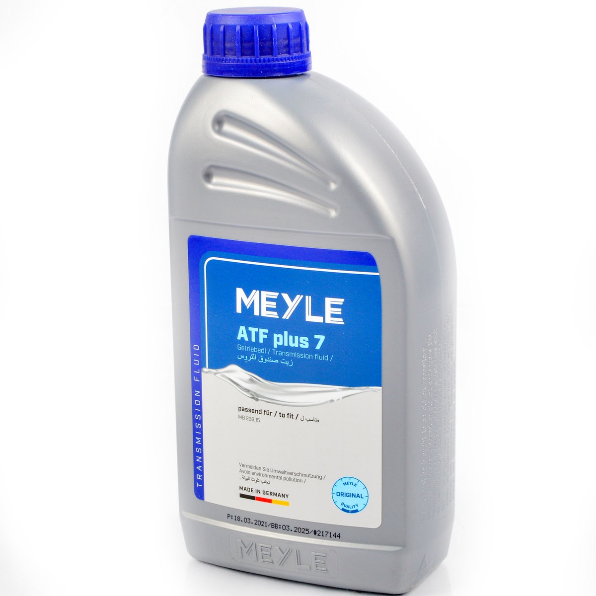 MEYLE Getriebeöl Automatikgetriebeöl ATF plus 7 blau 1L für