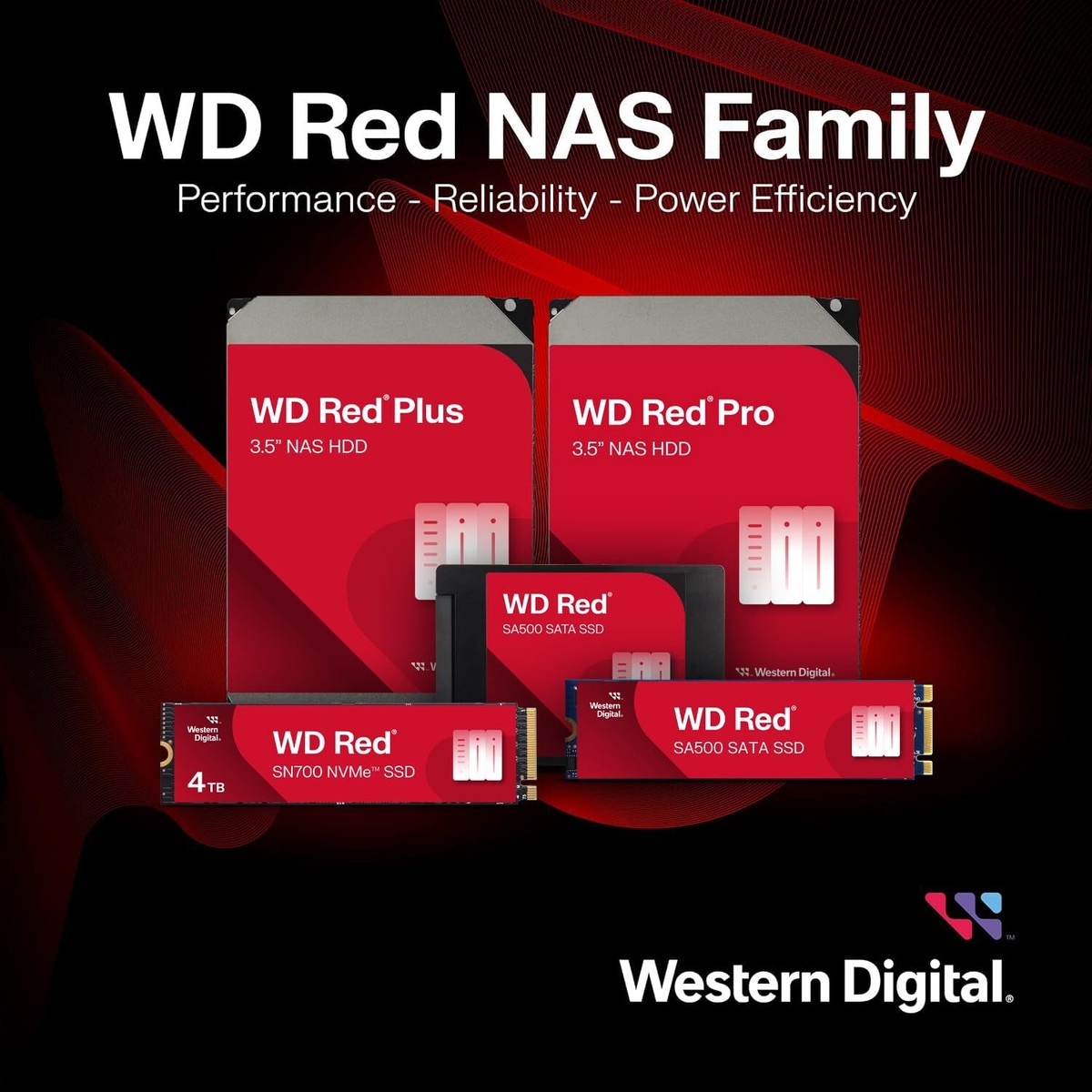 Western Digital 1TB WD Red Plus NAS Internal Hard Drive HDD Western Digital 1TB WD Red Plus NAS Internal Hard Drive HDD