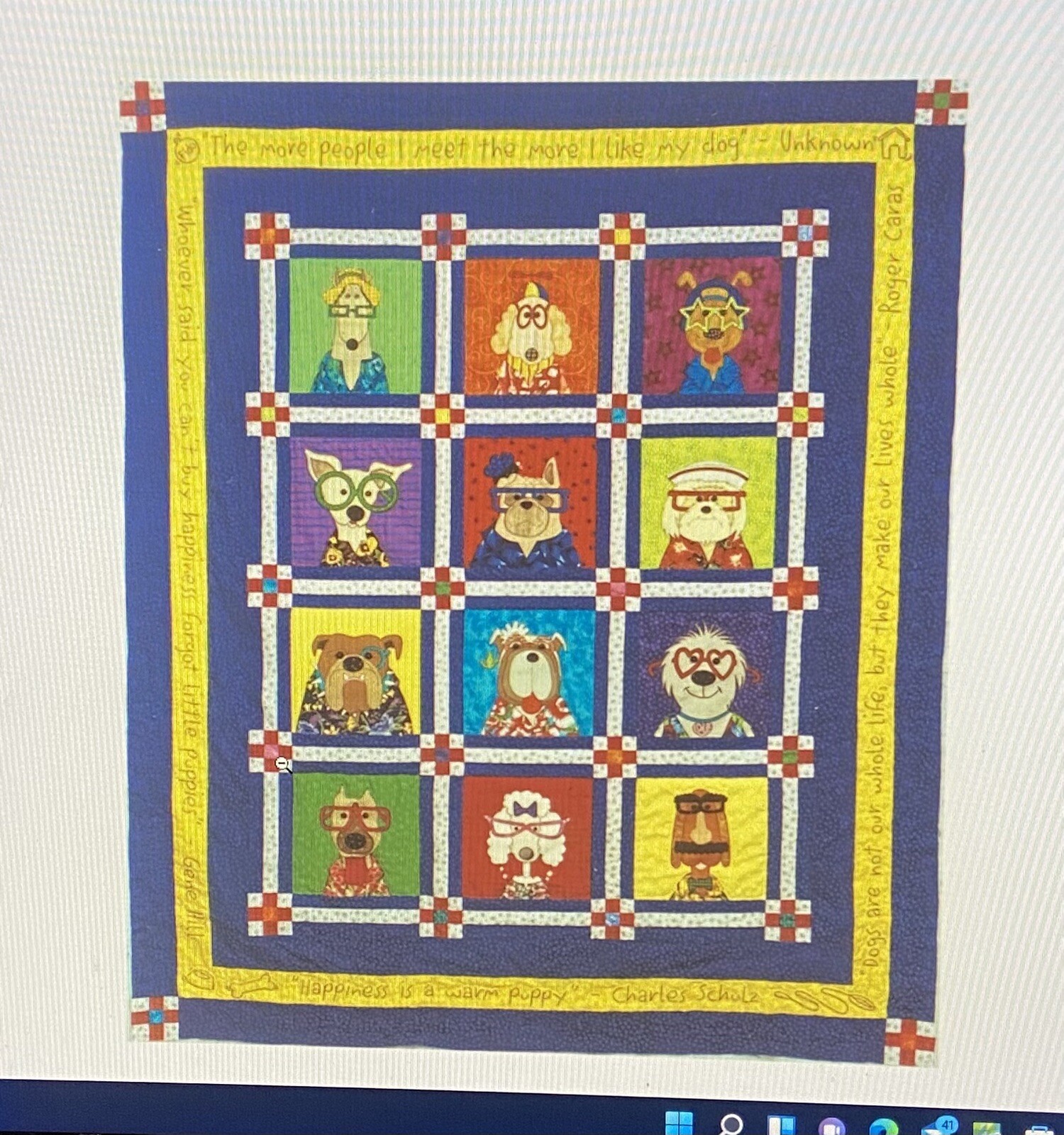 AMY BRADLEY DESIGNS DAZZLING DOG PDF QUILT PATTERN | eBay