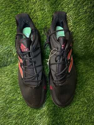 adidas アフターバーナー8 Adidas H00976 Adizero Afterburner 8 Black Red Metal Baseball