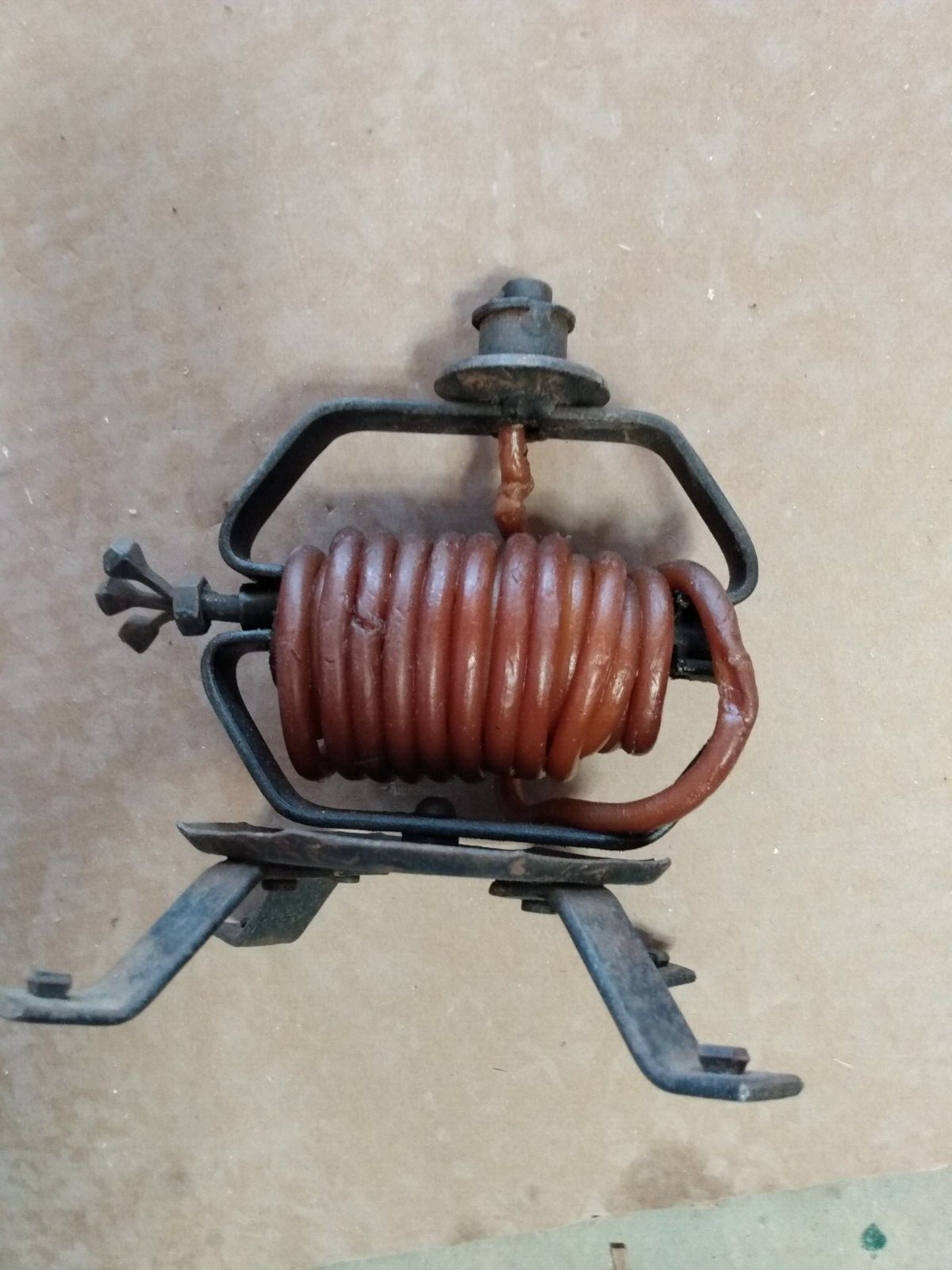 Vintage Jack Candle - Hand Crafted Wrought Iron Beeswax Cand