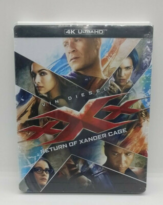 New- xXx Return of Xander Cage [ Limited Edition STEELBOOK ] (4K Ultra HD)