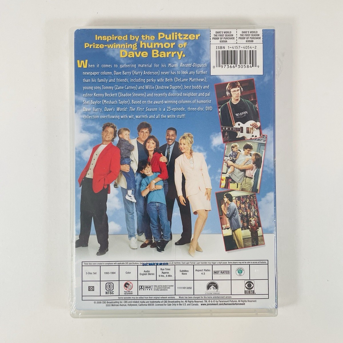 Daves World - The Complete First Season (DVD, 2008) for sale