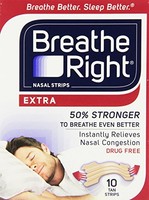 Breathe Right Nasal Strips Extra 10 Each on sale Breathe Right Nasal Strips Extra 10 Each on sale