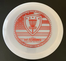Limited Edition Dynamic Discs Lucid Ice Vandal Veterans for Vets 174 grams