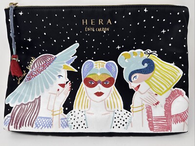 HERA x Edith Carron Secret Secret makeup Bag  VGC HTF