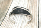 *CN Clem Nalwood Navajo SS Cuff Bracelet 35.3g — photo 3