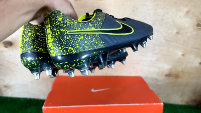 Nike Tiempo Legend V SG 631614-005 Elite Black boots Cleats mens