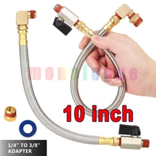 Extended Tank Drain Valve Assembly Kit for Air Compressor w/1/4 or 3/8 inch NPT