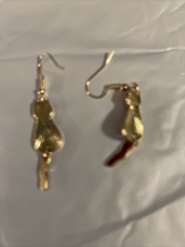Cat Dangle Earrings!! Brand New!! Classy! Tails Dangle! - Picture 2 of 2