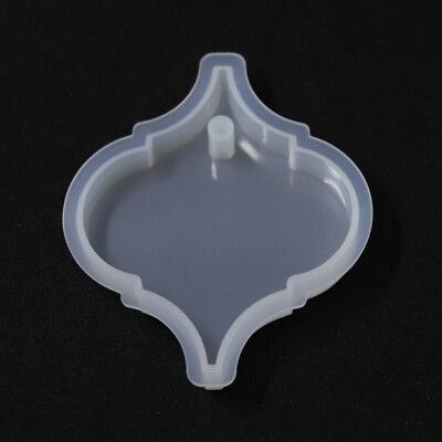 dajuni Ornament Anhänger Silikonform Mold für Resin, Epoxidharz ca. 7,5 cm