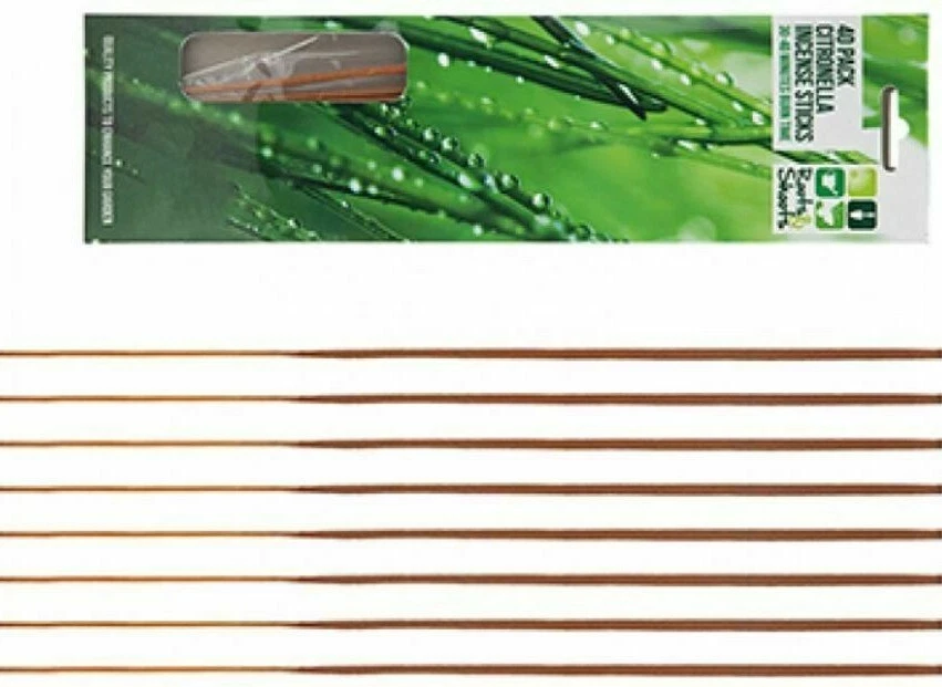 Citronella Incense Sticks Outdoor Garden AntiMosquito Insect Repeller Fragranced - Image 2 of 4