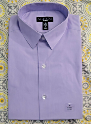 Alfani Men's AlfaTech Dress Shirt, Created for Macy's - Lavender