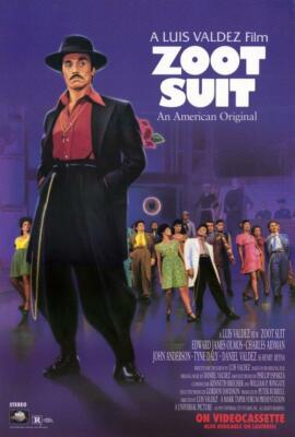 ZOOT SUIT Movie POSTER 27 x 40 Edward James Olmos, Daniel Valdez, B