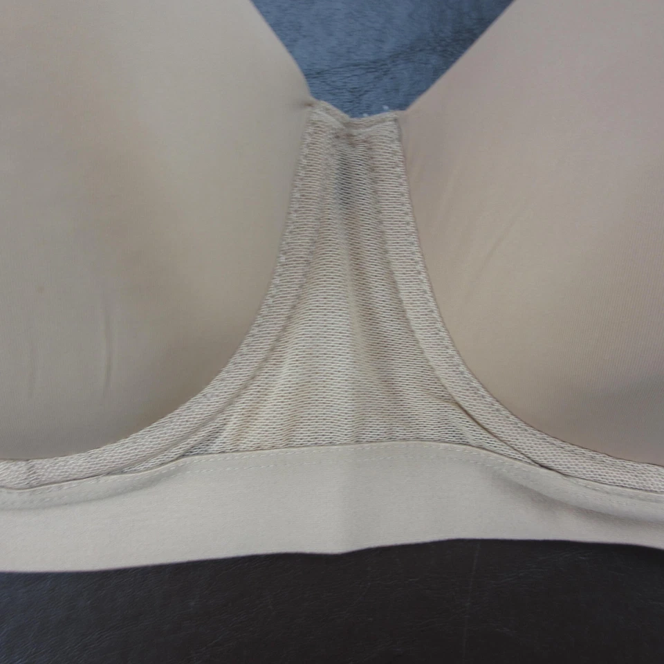 Sujetador Ambrielle 34DD tostado sin tirantes acolchado con aros cierre trasero Foto 3 de 4