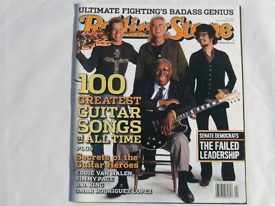   Rolling Stone Magazine #1054 (June 12, 2008) - 100 Greatest Guitar Songs  