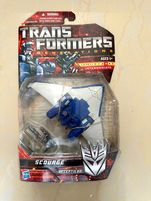 Transformers Generations Deluxe Class Scourge Brand new free