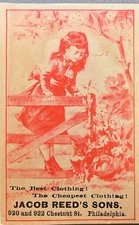 Antique Victorian Era Trade Card - Check Out My Store!