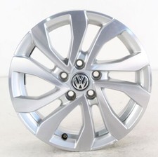VW Polo AW Alufelge 15 Zoll Felge Galway silber Einzelfelge 2G0601025AR