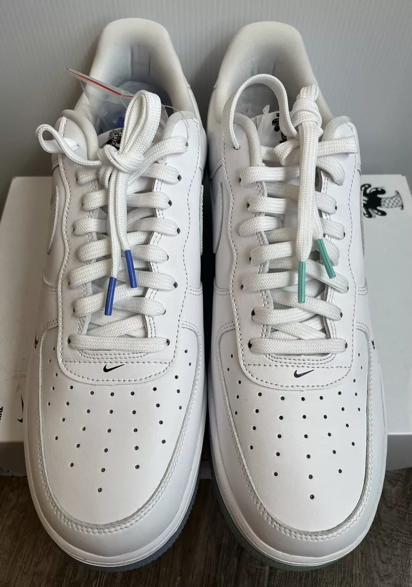 Nike Air Force 1 Flyleather QS Steve Harrington x Earth Day CI5545 100 Men s 13
