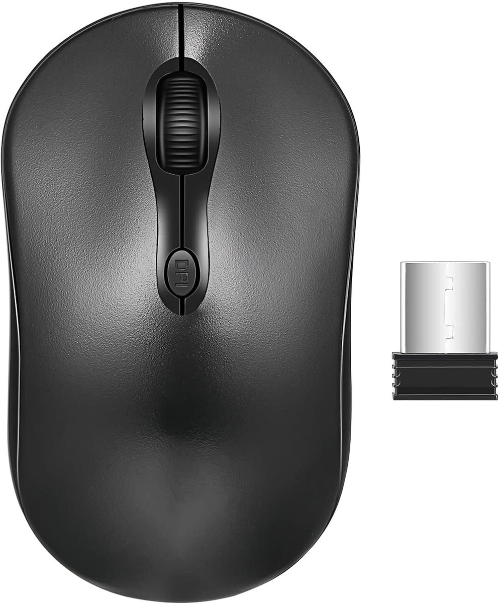 Wireless Mouse, 2.4G Wireless Mouse for Laptop Ergonomic Wireless Mouse, 2.4G Wireless Mouse for Laptop Ergonomic