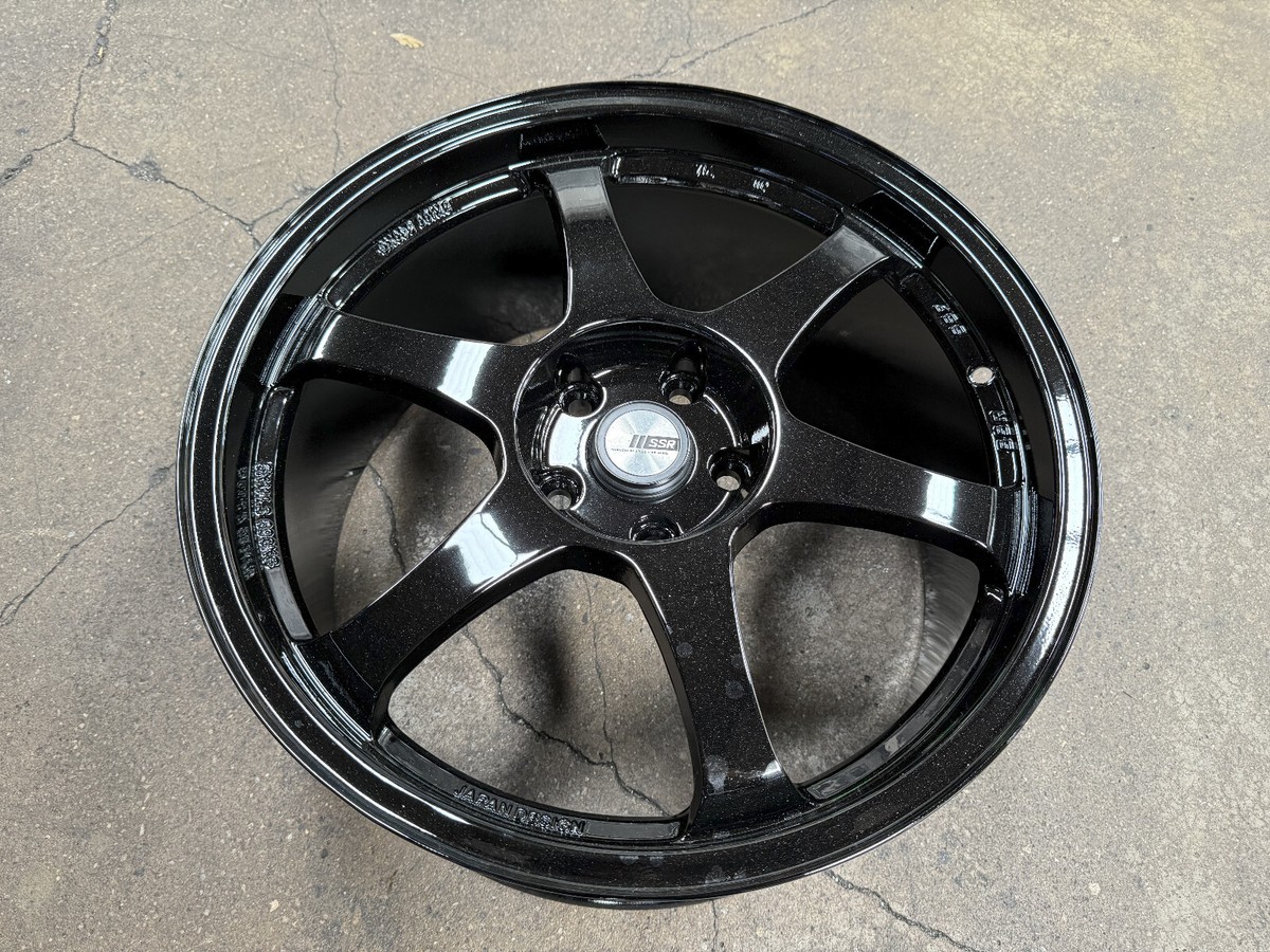 USED 18x8 SSR SSR TYPE C RS Design (4 WHEEL) 5x114.3 Black Toyota