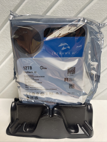 Seagate Skyhawk ST12000VX0017 12TB 7200RPM 3.5" SATA 6.0Gb/s Surveillance HDD - Afbeelding 3 van 10