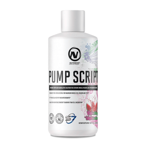 Nutristat Pump Script - Ultra Hydration Glycerol + S7 Muscle Volumizer - 32oz - Foto 6 di 6