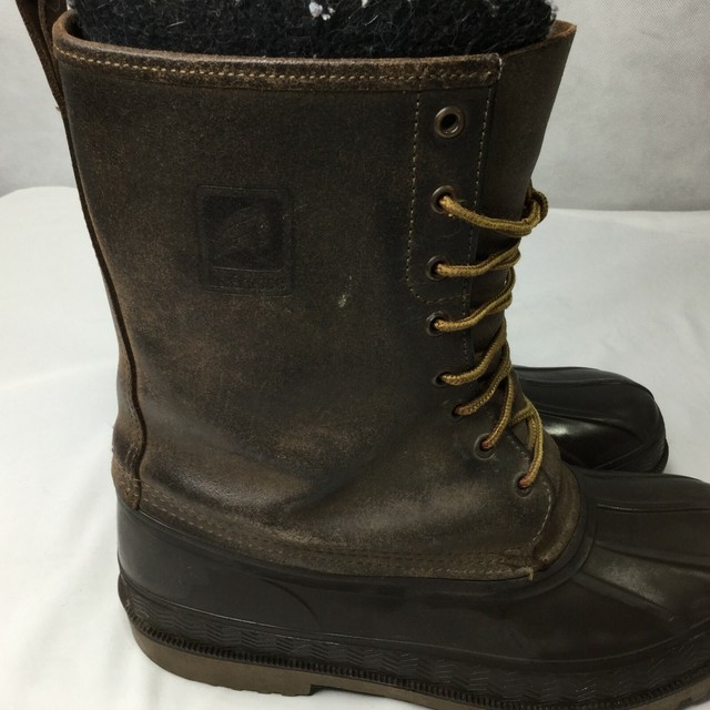 Lacrosse Lined Duck Boots Size 7 Brown Lace Up Winter Hunting Snow Outdoors eBay