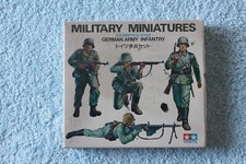 Tamiya 1/35 miniature militari fanteria esercito tedesco - realizzate e dipinte (4 figurine)